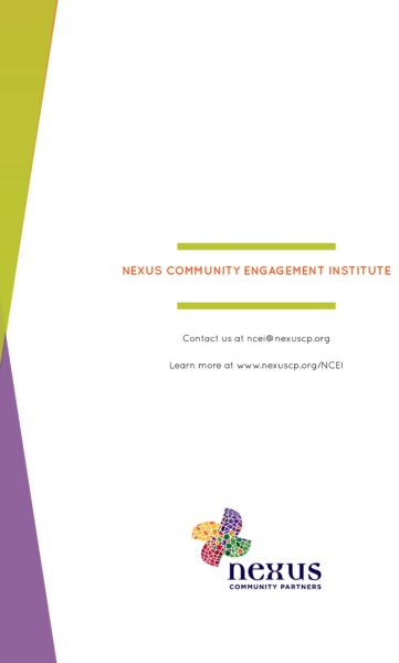This report includes recommendations for institutional staff to understand the foundational work that must happen to ensure Community Advisory Committees can be a meaningful vehicle for infusing community voice into critically important decisions.