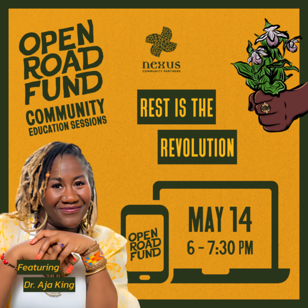 ORF Community Education Session: Rest is the Revolution